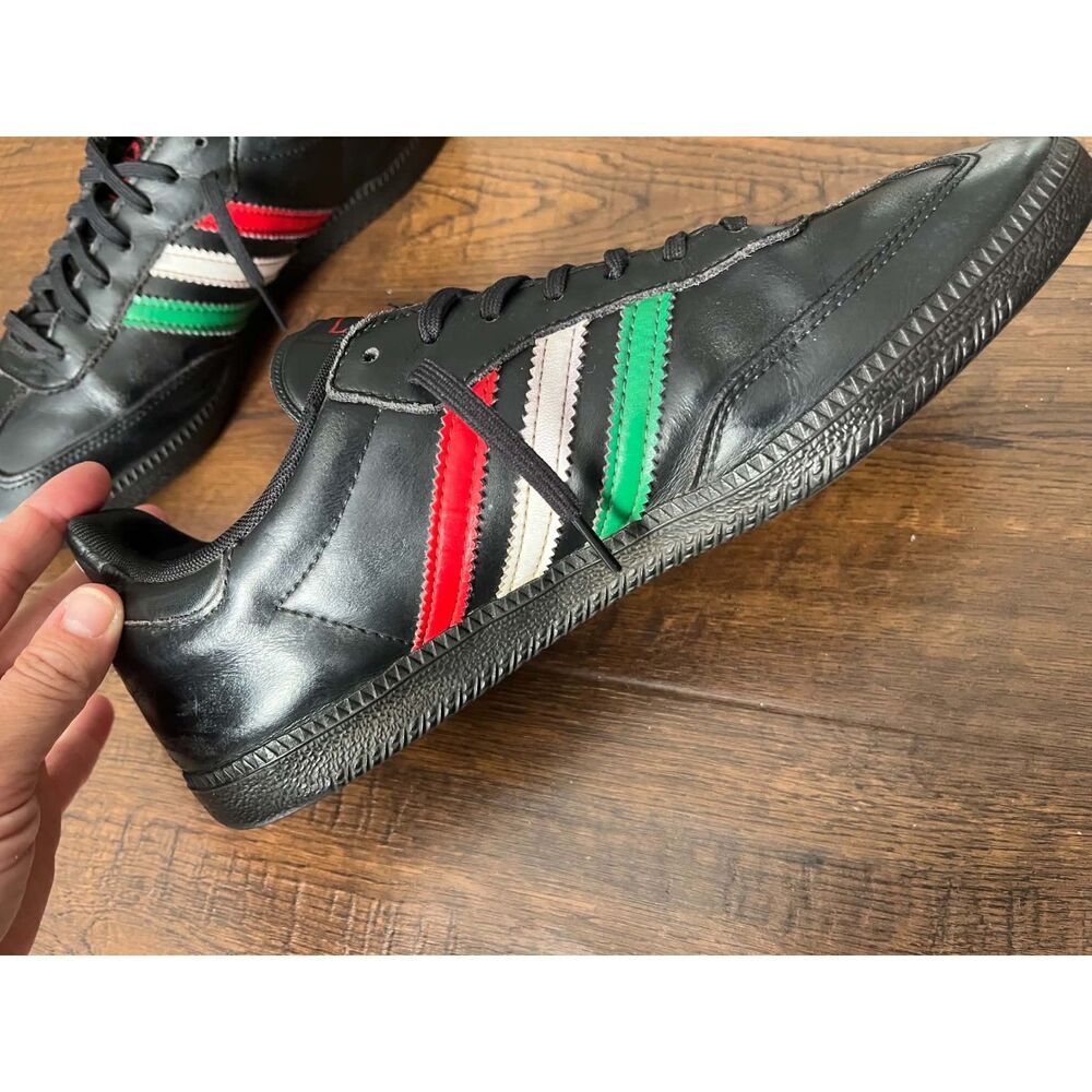 adidas Samba Mexico G48118 (Black / Fairway Green / Scarlet Red) Size US10/UK9.5